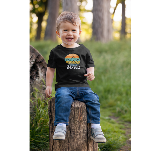 'In the Wild' Toddler Short Sleeve Graphic Tee